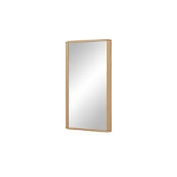 Spiegel 56 x 83 5 cm  ¦ holzfarben ¦ Glas,Aluminium ¦ Maße (cm): B: 56 H: 83,5 T: 2.0