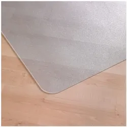 Cleartex, Bodenschutzmatte, Bodenschutzmatte Valuemat Hartfussböden/Teppichfliesen 120x75cm transparent (75 x 120 cm)