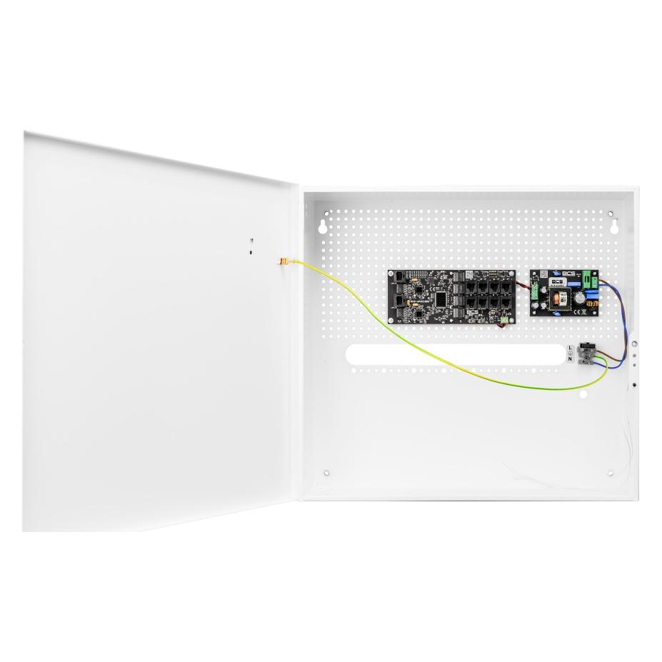 BCS BCS-IP8Gb/E-S PoE-Netzteilset für IP-Kameras für bis zu 8 Empfänger (Netzteil) (BCS-IP8Gb/E-S)
