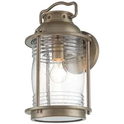 Kichler Ashland Bay große Wandleuchte Aluminium Bronze IP44 E27