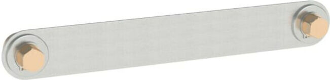 Geberit Plaque de distance 25 cm, pour compteur de gaz, galvanisée (91094)