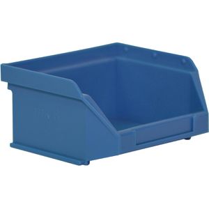 Mauser Sichtlagerkasten MK 6, 77901834, Größe 1, blau, Polyethylen, 90 x 100 x 50mm
