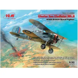ICM Gloster Sea Gladiator Mk.II, WWII British Naval Fighter