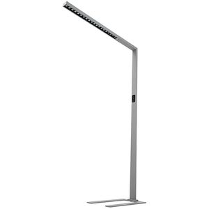 Rolf-Kern Stehlampe Clever Pro, LED, silber, 197 cm, 9800 Lumen, 70 Watt, dimmbar, mit Licht- & Bewegungssensor