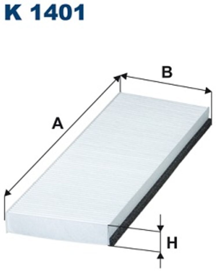 Innenraumluftfilter FILTRON K 1401