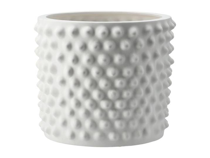 DBKD Cache-pot blanc mat Cloudy Moyen