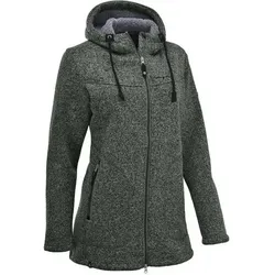 MAUL Damen Wilde Kaiserin Strickfleece Ma, Größe 52 in Grün 60