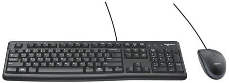 Logitech Teclado + Ratón MK120 USB.