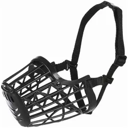 2x Trixie Maulkorb (XL, Hund, Spazieren), Halsband + Leine