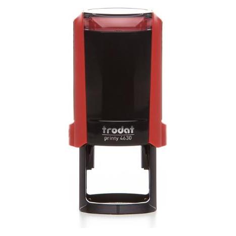 Trodat 4630 Stempel 30 x 30 mm Schwarz, Rot (80394)