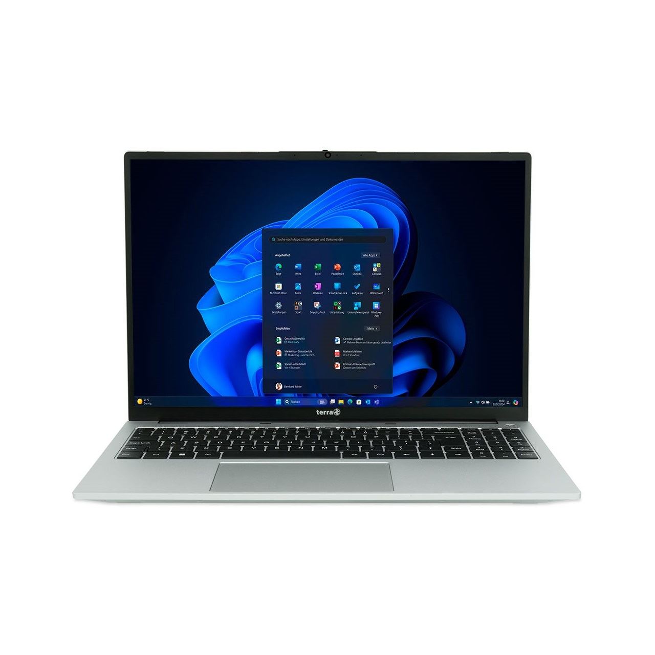 16" (40,64cm) TERRA MOBILE 1610M Ultra5-125U/16GB/512GB/WIN11Pro