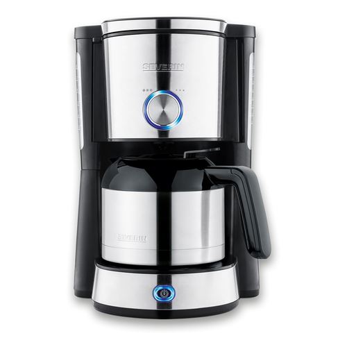 SEVERIN KA 4845 TypeSwitch Kaffeemaschine schwarz, 8 Tassen