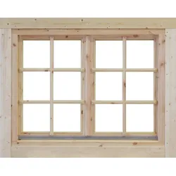 Wolff Finnhaus Doppel-Fenster Alina 28/34 mm-34 mm