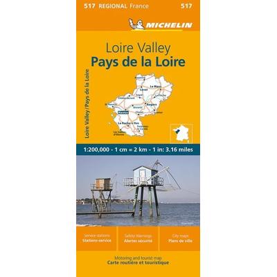 Michelin Loiretal, Karte von , Michelin, 978-2-06-725870-9