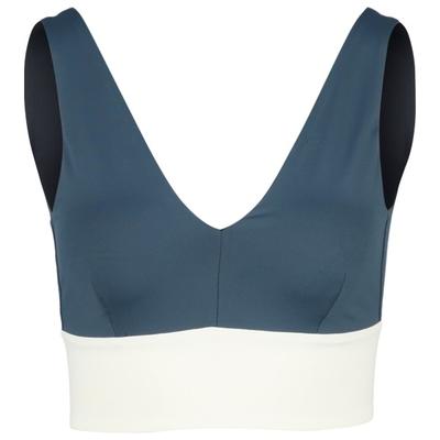 MYMARINI - Women's Yoga Top - Bikini-Top Gr L blau