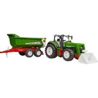 03452 Roadmax Traktor mit Frontlader und Kippanhänger, Spielfahrzeug