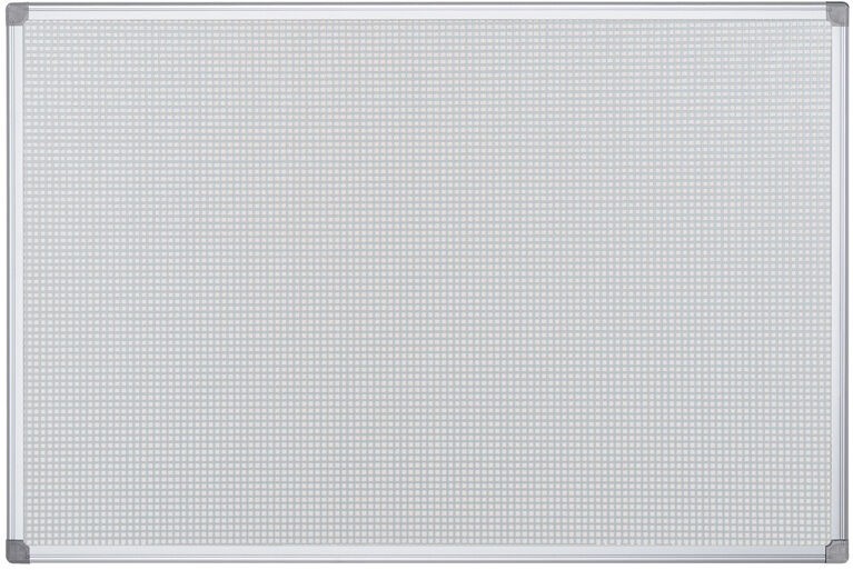 Bi-Office Textile, magnetische Pinnwand mit Metallgitter, 900 x 600 mm