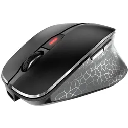 CHERRY MW 8C ERGO kabellose Maus [Optischer Sensor, 3200 dpi, 6 Tasten, Bluetooth & 2,4GHz Funk]