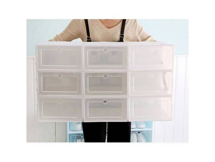 20 Pièces Boîtes de Rangement pour Chaussures Boîtes à Chaussures en Plastique Boîtes Empilables