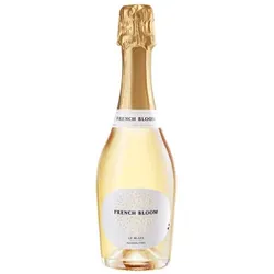 Halbe Flasche - Alkoholfreier Schaumwein - French Bloom - Le Blanc - 0.375L