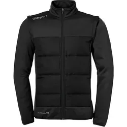 UHLSPORT Jacke ESSENTIAL MULTI WITH REM. SLEEVES, Größe S in Schwarz Schwarz