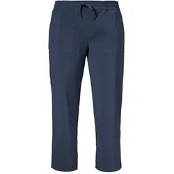 SCHÖFFEL Damen Caprihose Pants Rangun L, Größe 38 in Blau Blau