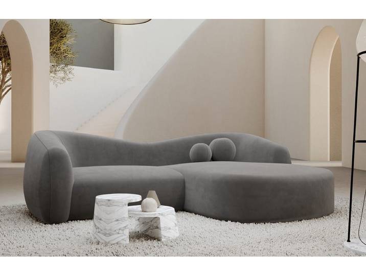 Ecksofa Murcia L-Form aus Stoff