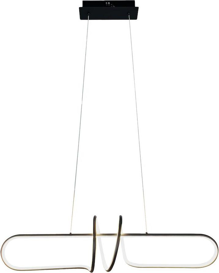 VERTIGO Milagro Moderne Design LED Hanglamp - Zwart