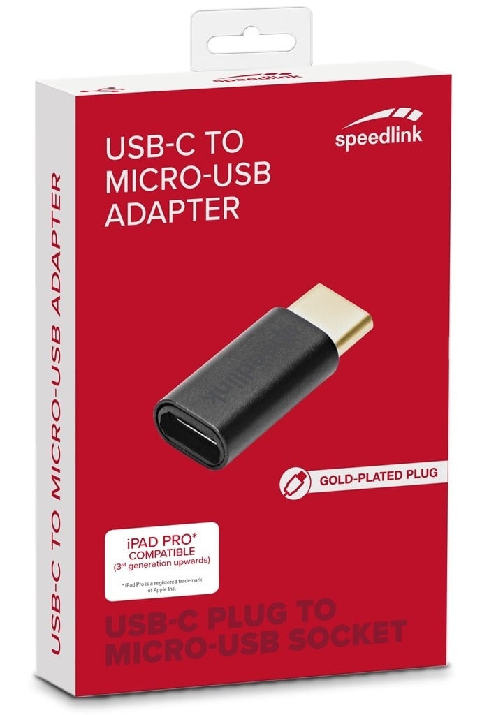 Speedlink HQ Micro-USB naar USB-C adapter