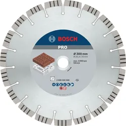 Bosch PRO Diamanttrennscheibe Best for Abrasive, 300/350/400/450 - 2608602685