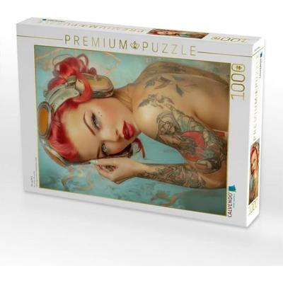 CALVENDO Puzzle Pin-up Girls | 1000 Teile Lege-Größe 64x48cm Foto-Puzzle für glückliche Stunden