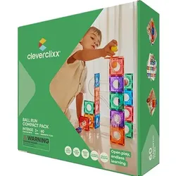 Cleverclixx Grosser Kreativ-Bausatz in Pastellfarben 125 Teile