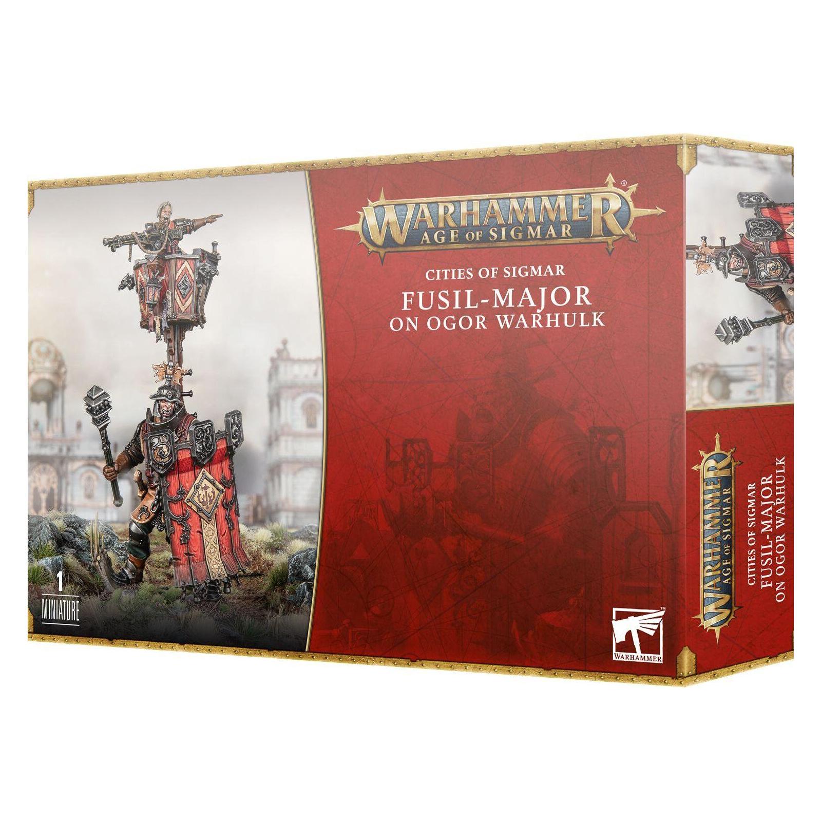 Games Workshop Warhammer AoS - Cities of Sigmar Fusil-Major on Ogor Warhulk (Kunststoff) (86-20)