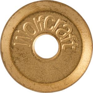 Wolfcraft Wolfcraft Schneidrad 5551000, für  TC 670 Expert, aus Wolframcarbid TiN, geeignet für Fliesen, 20 mm Ø