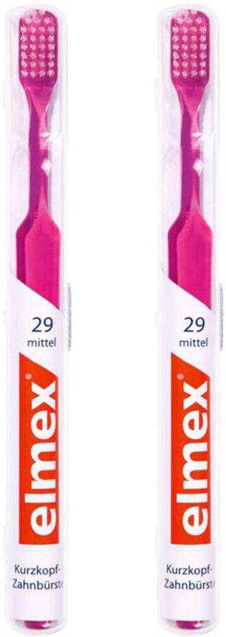 elmex Reise Zahnbürste mit praktischer Schutzbox