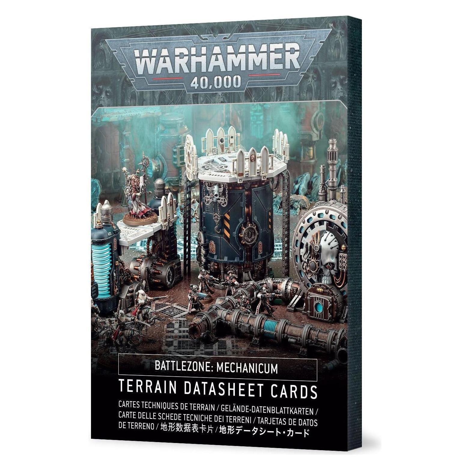 Games Workshop Battlezone Mechanicum - Terrain Datasheet Cards (01050199043)
