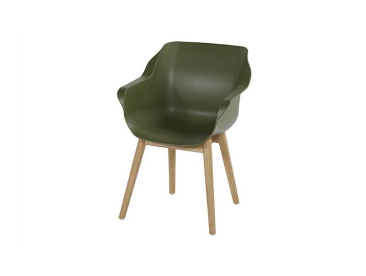 4er Set Hartman Sophie Studio Sessel Teak