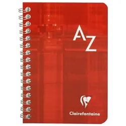 Clairefontaine, Heft + Block, Registerbuch (A6)