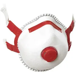 Ekastu Sekur, Atemschutzmaske, Feinstaubmaske mit Ventil FFP3 (FFP3, 5x)