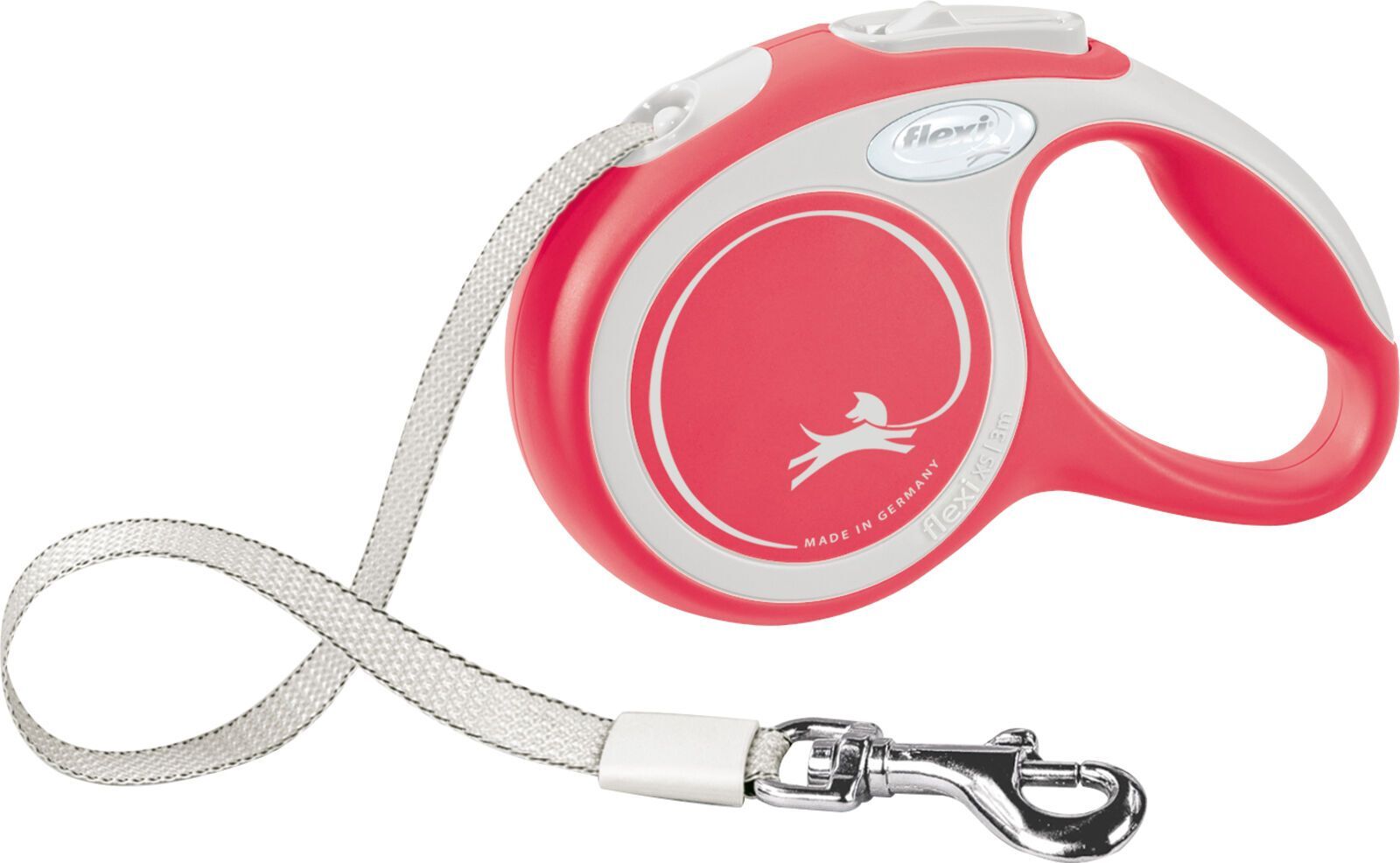 TRIXIE flexi New COMFORT, Gurt, XS: 3 m, rot