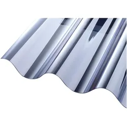 PVC Wellplatten klar Sinus 177/51 P6 1,2mm 1600 mm
