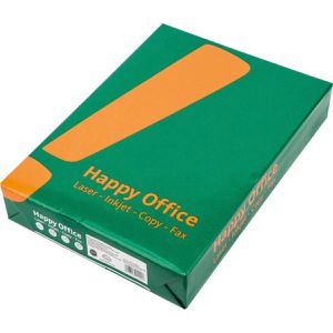 Igepa Kopierpapier Happy Office, A4, 80 g/qm, weiß, 150 CIE, beidseitig kopierfähig, 500 Blatt