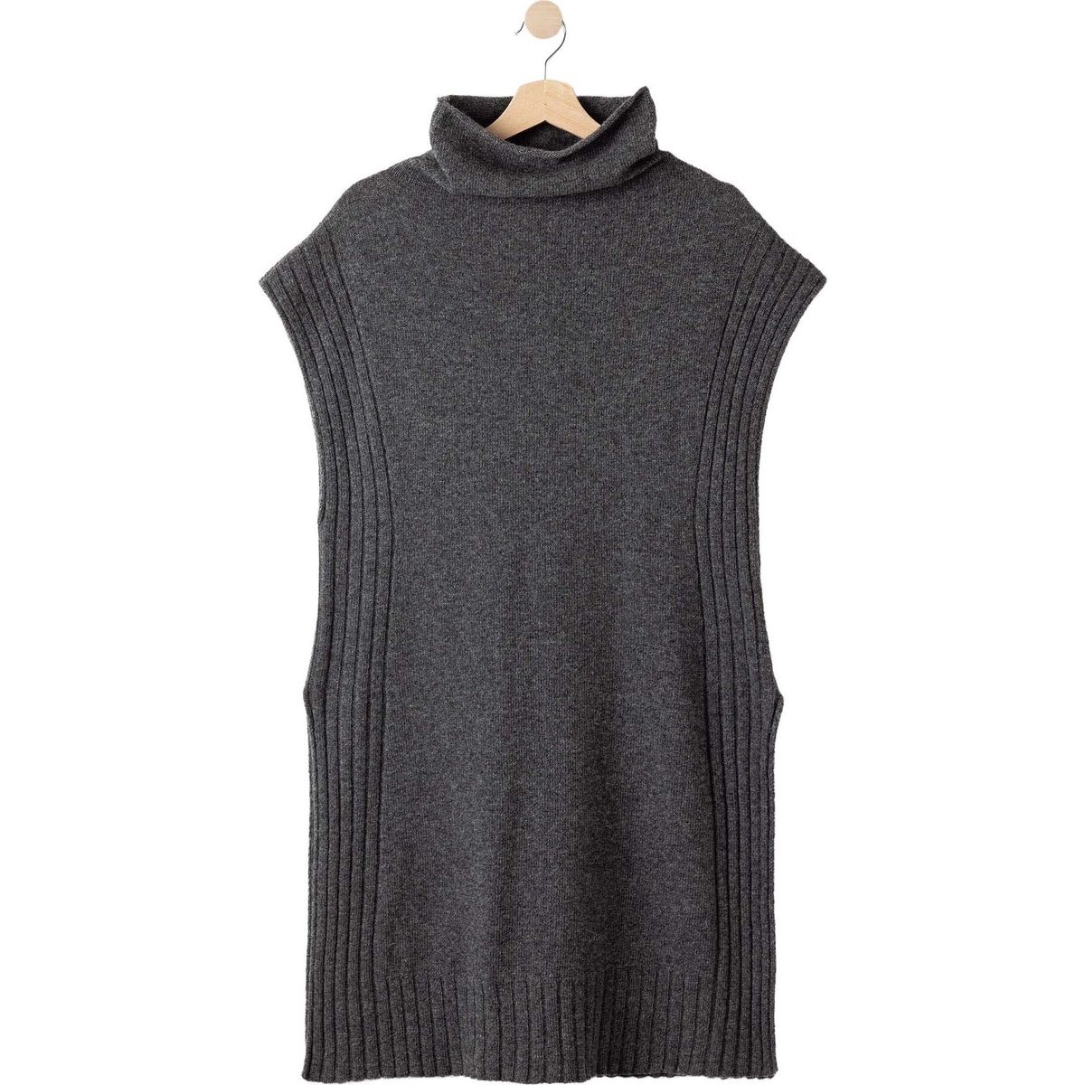 Holebrook Kicki Long Vest dark grey mel. (970) M A52604-970-M