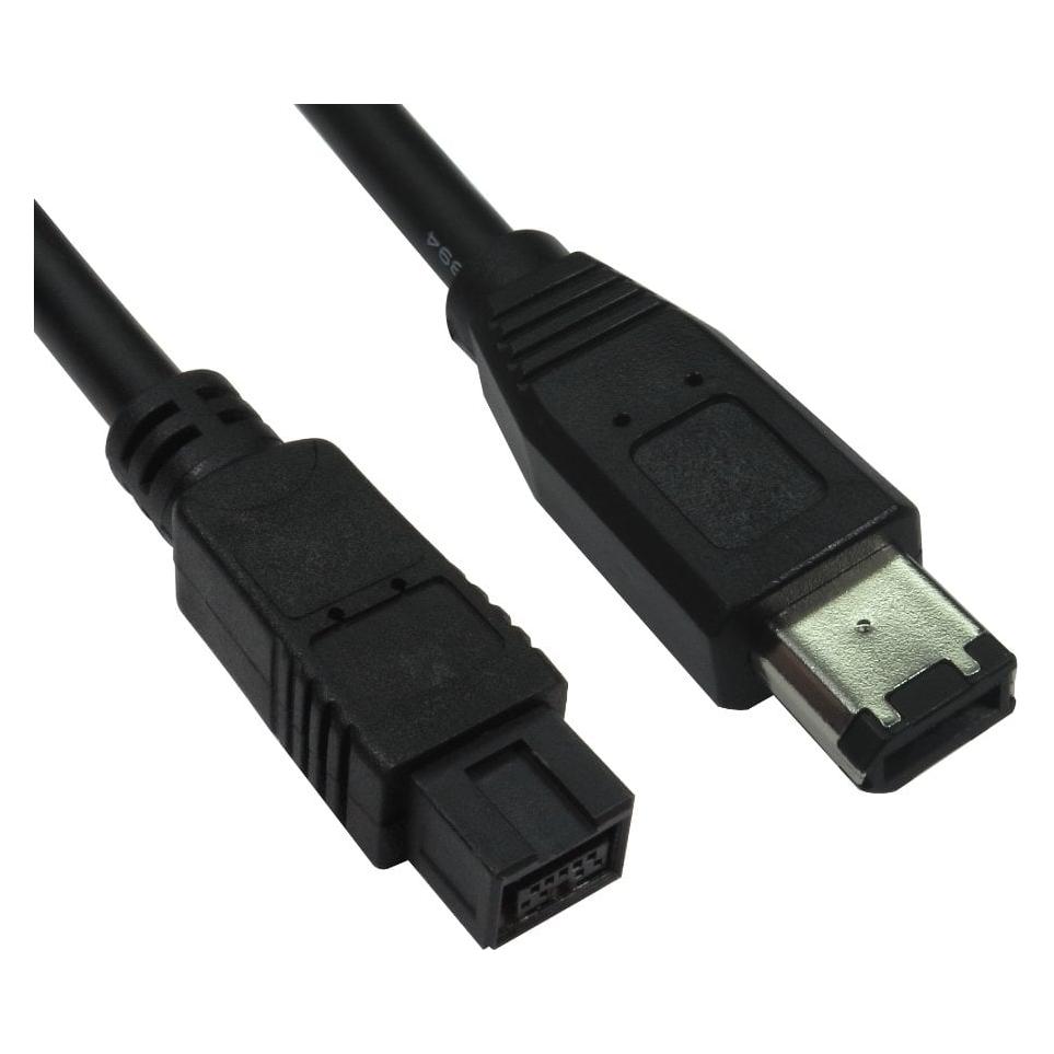 Cables Direct 3m Firewire 9pin to 6 pin Cab (3 m, FireWire) (CDLIEE-1202-3M)
