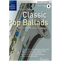 Schott Saxophone Lounge - Classic Pop Ballads Tenor Sax - Notenbuch