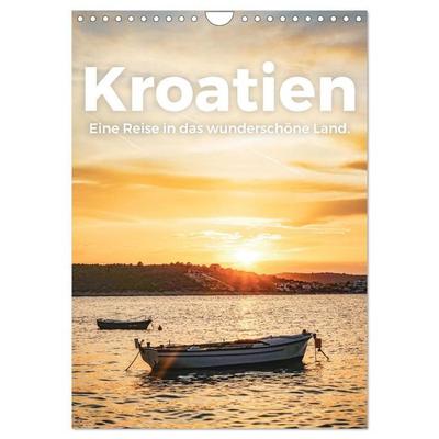 Kroatien - Eine Reise in das wunderschöne Land. (Wandkalender 2027 DIN A4 hoch), CALVENDO Monatskalender