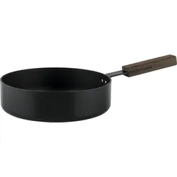Black Stieltopf niedrig 24 cm