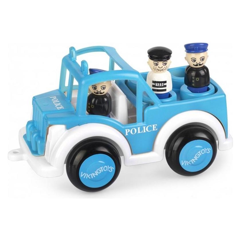 Viking Toys Vehicle Jeep Police with Jumbo Figūros (045-1269) (045-1269)