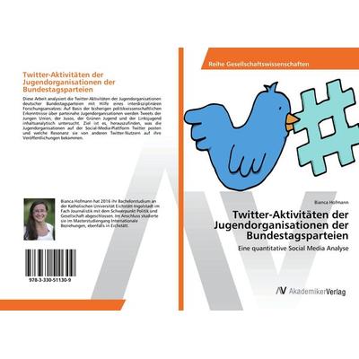 Twitter-Aktivitäten der Jugendorganisationen der Bundestagsparteien, Taschenbuch von Bianca Hofmann, AV Akademikerverlag, 978-3-330-51130-9
