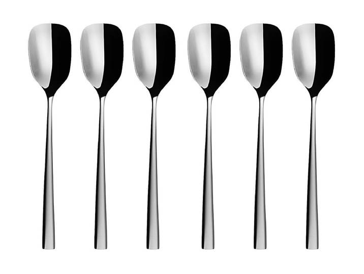 Besteck-Set SOLA Eisschaufel 6 Stück, Silber , silber, Essbesteck-Sets, Besteck-Set